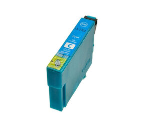 Merkloos C13T27124010 / T2712 cyaan inktcartridge - huismerk voor Epson Merkloos C13T27124010 / T2712 cyaan inktcartridge - huismerk voor Epson