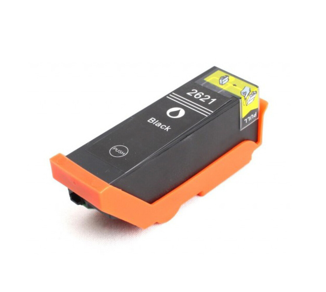 Pcman C13T26214010 / T2621 zwart inktcartridge - huismerk voor Epson Pcman C13T26214010 / T2621 zwart inktcartridge - huismerk voor Epson