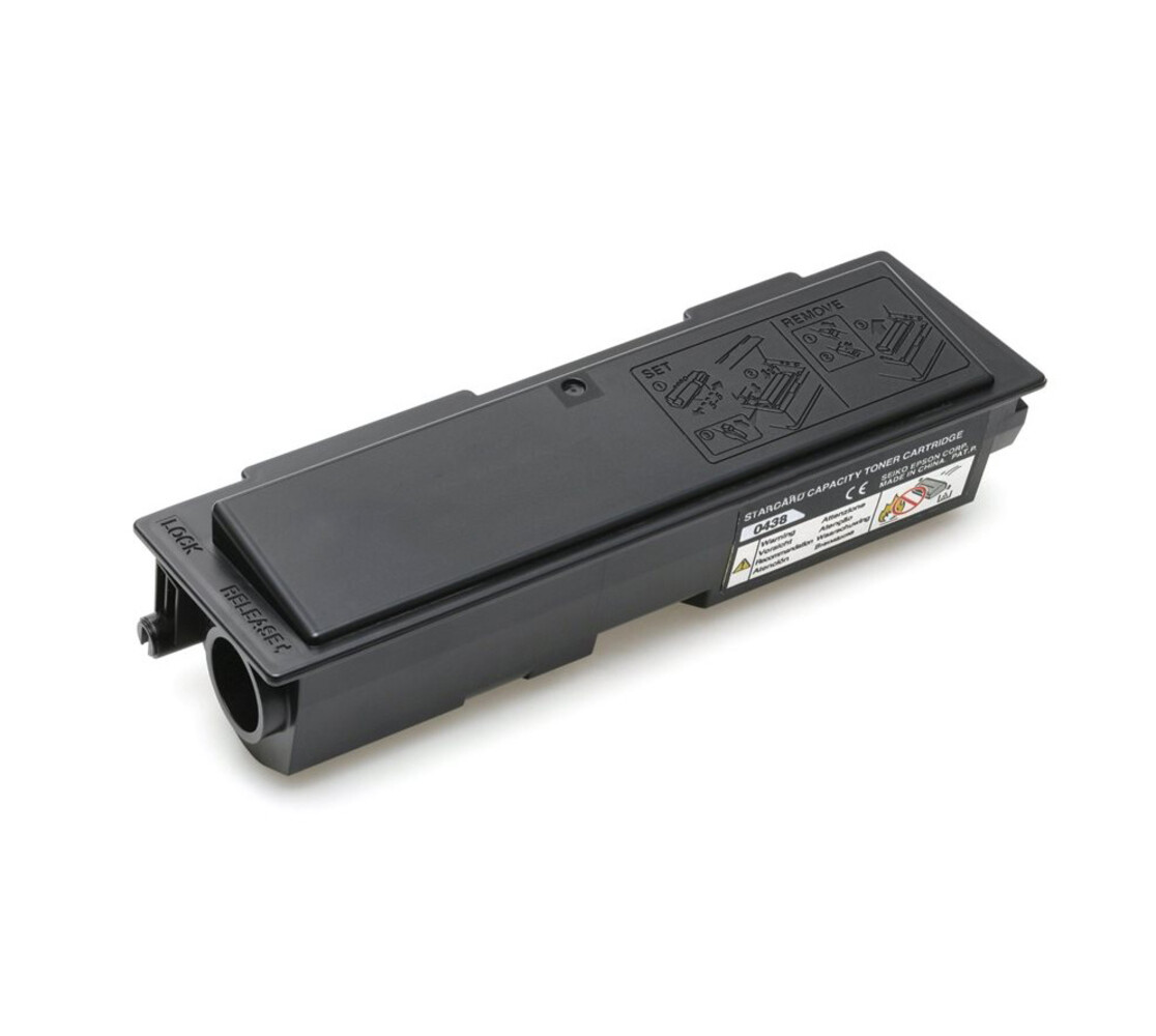 Pcman C13S050438 / C13S050436 Schwarzer Toner - Eigenmarke für Epson