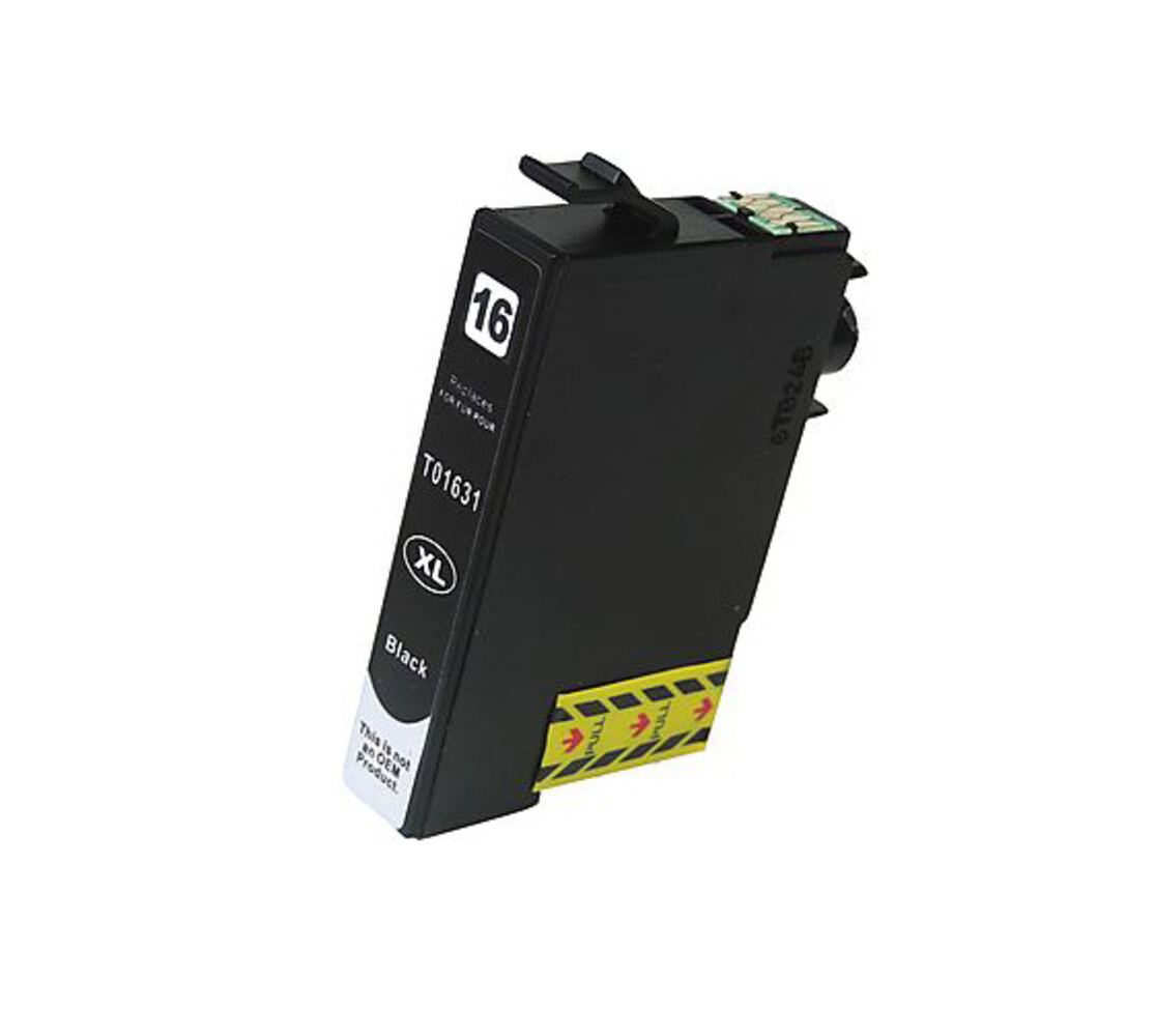Pcman C13T16314010 / T1631 zwart inktcartridge - huismerk voor Epson Pcman C13T16314010 / T1631 zwart inktcartridge - huismerk voor Epson