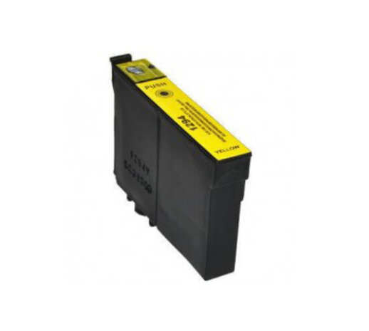Merkloos C13T12944011 / T1294 geel inktcartridge - huismerk voor Epson