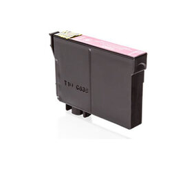 Merkloos C13T12934011 / T1293 magenta inktcartridge - huismerk voor Epson