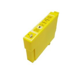 Merkloos C13T18044010 / T1804 / T1814 geel inktcartridge - huismerk voor Epson