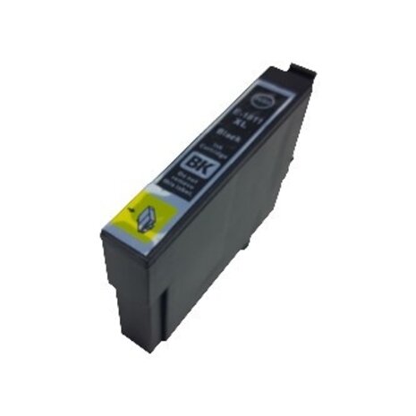 Merkloos C13T18014010 / T1801 / T1811 zwart inktcartridge - huismerk voor Epson