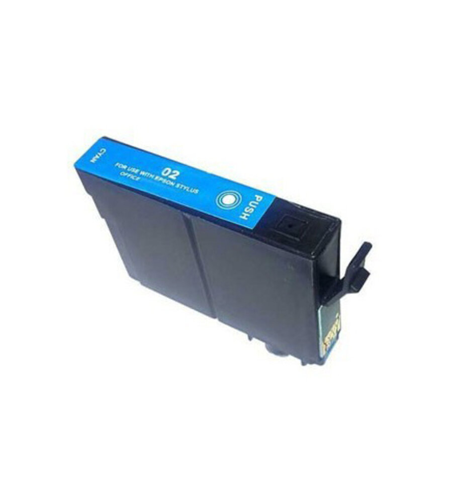 Pcman C13T13024010 / T1302 Cyan Tintenpatrone - Hausmarke für Epson