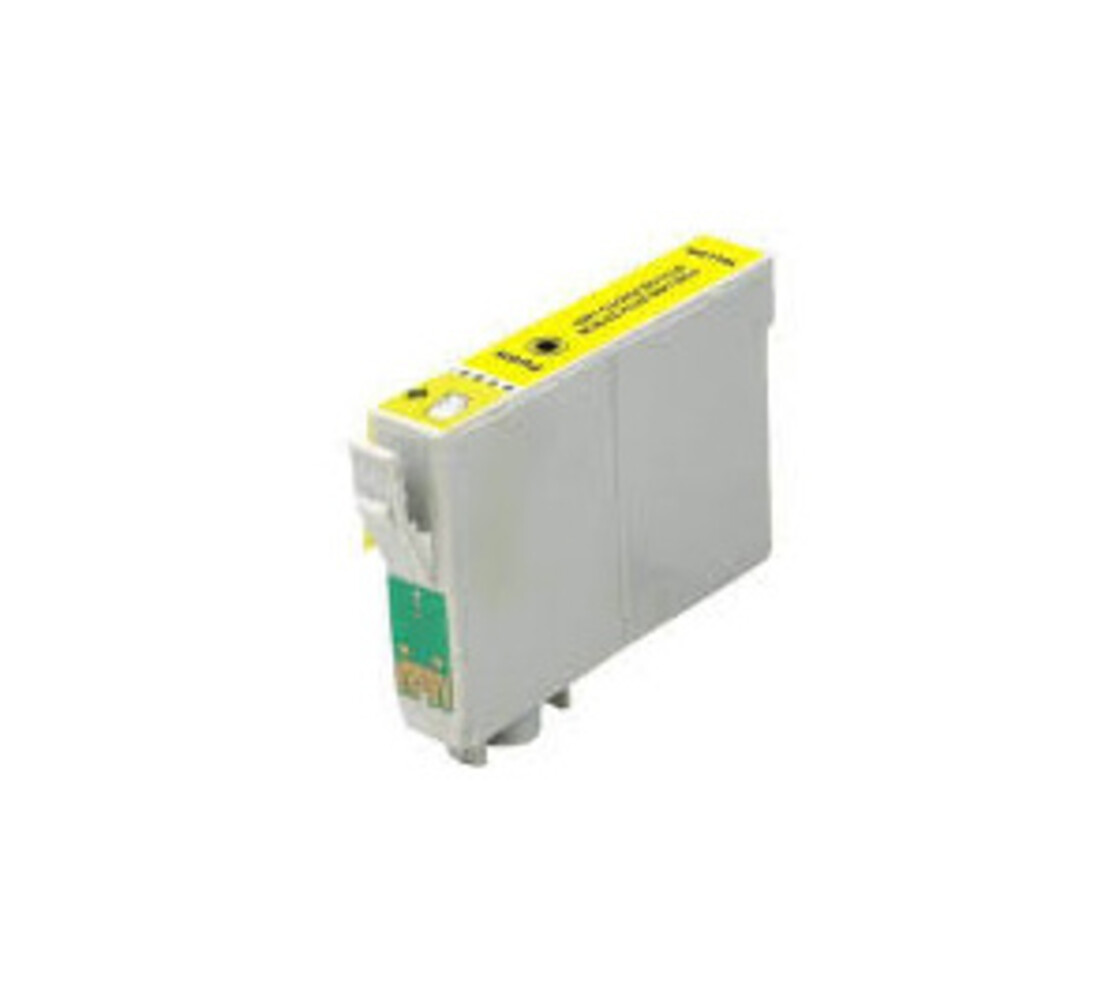 Merkloos C13T12844011 / T1284 geel inktcartridge - huismerk voor Epson