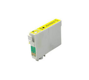 Merkloos C13T12844011 / T1284 geel inktcartridge - huismerk voor Epson