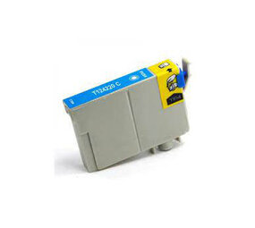 Pcman C13T12824011 / T1282 cyaan inktcartridge - huismerk voor Epson