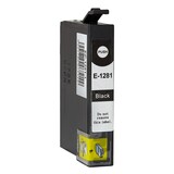 Pcman C13T12814011 / T1281 zwart inktcartridge - huismerk voor Epson Pcman C13T12814011 / T1281 zwart inktcartridge - huismerk voor Epson