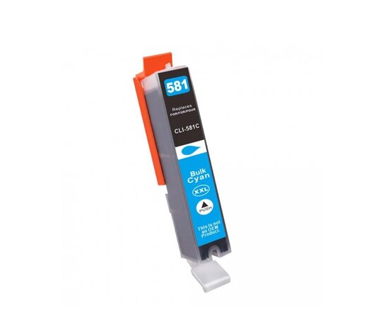 Pcman CLI-581C Cyan Tintenpatrone - Hausmarke für Canon