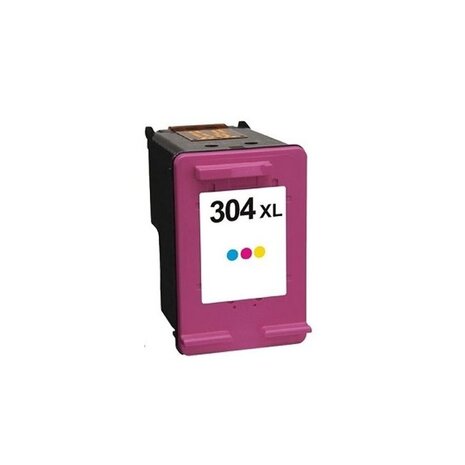 Pcman N9K07AE / 304XL alle kleuren inktcartridge - huismerk voor HP Pcman N9K07AE / 304XL alle kleuren inktcartridge - huismerk voor HP