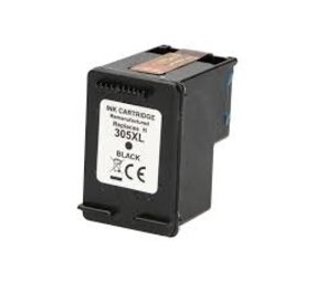 Merkloos 3YM62AE / 305XL zwart inktcartridge - huismerk voor HP