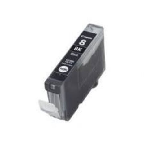 Merkloos 0620B / CLI8BK zwart inktcartridge - huismerk voor Canon