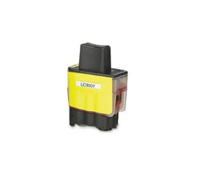 Merkloos LC900Y geel inktcartridge - huismerk voor Brother