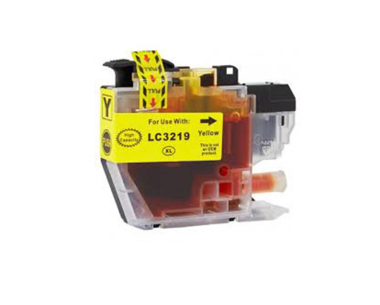 Merkloos LC3219XLY geel inktcartridge - huismerk voor Brother Merkloos LC3219XLY geel inktcartridge - huismerk voor Brother