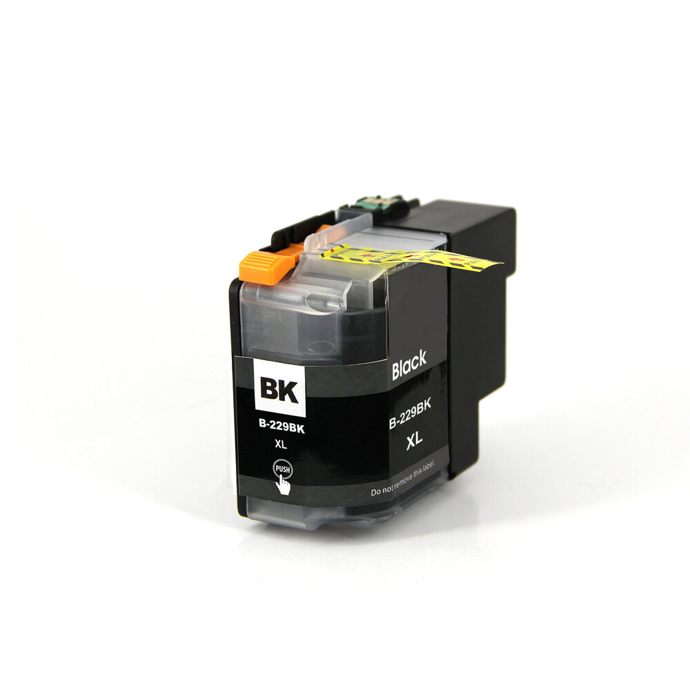Merkloos LC229XLBK zwart inktcartridge - huismerk voor Brother Merkloos LC229XLBK zwart inktcartridge - huismerk voor Brother