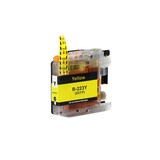 Pcman LC223Y geel inktcartridge - huismerk voor Brother