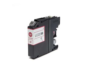 Merkloos LC223M magenta inktcartridge - huismerk voor Brother Merkloos LC223M magenta inktcartridge - huismerk voor Brother