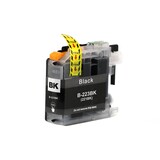 Merkloos LC223BK zwart inktcartridge - huismerk voor Brother Merkloos LC223BK zwart inktcartridge - huismerk voor Brother