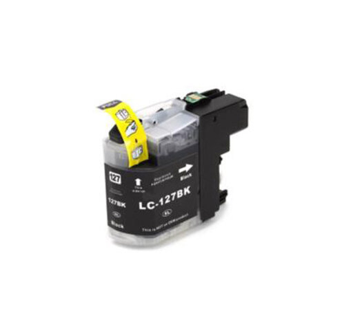 Merkloos LC127XLBK zwart inktcartridge - huismerk voor Brother