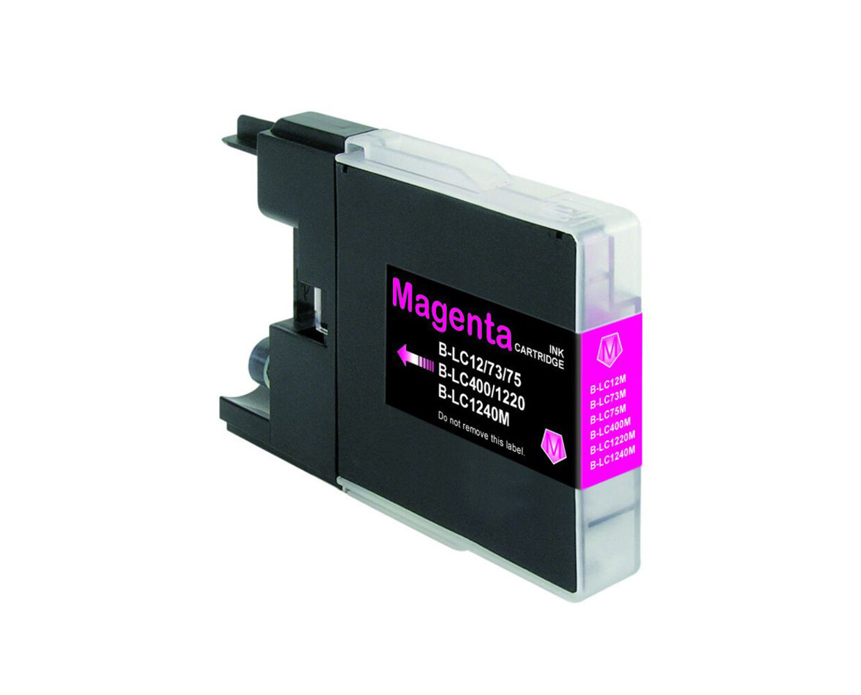 Merkloos LC1240M magenta inktcartridge - huismerk voor Brother Merkloos LC1240M magenta inktcartridge - huismerk voor Brother