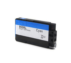 Pcman F6U16AE / 953XL cyaan inktcartridge - huismerk voor HP