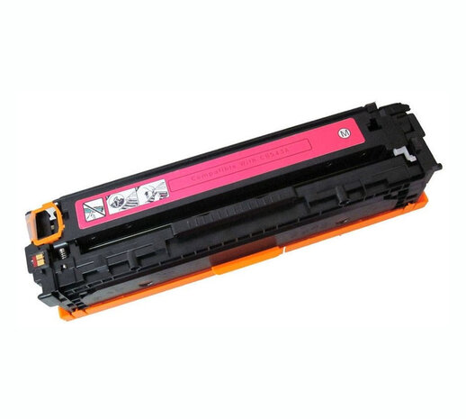 Pcman 125A / 131X / 128A / CB543A / CF213A / CE323A / CRG716 magenta toner - huismerk voor HP Pcman 125A / 131X / 128A / CB543A / CF213A / CE323A / CRG716 magenta toner - huismerk voor HP