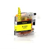 Pcman LC123Y geel inktcartridge - huismerk voor Brother Pcman LC123Y geel inktcartridge - huismerk voor Brother