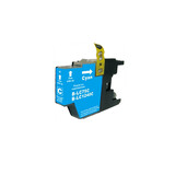 Merkloos LC1240C cyaan inktcartridge - huismerk voor Brother Merkloos LC1240C cyaan inktcartridge - huismerk voor Brother