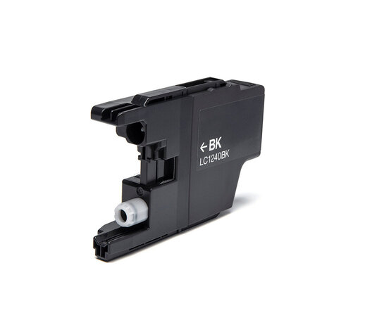 Merkloos LC1240BK zwart inktcartridge - huismerk voor Brother Merkloos LC1240BK zwart inktcartridge - huismerk voor Brother
