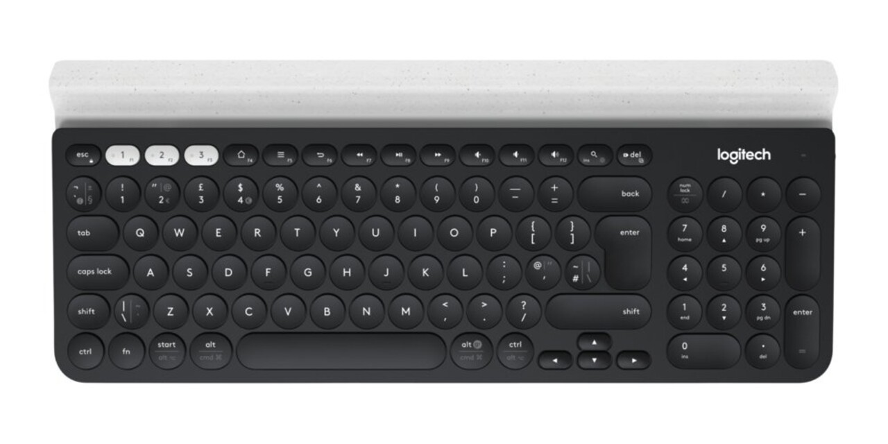 Logitech Logitech K780 toetsenbord RF-draadloos + Bluetooth QWERTY US/ REFURBISHED Logitech Logitech K780 toetsenbord RF-draadloos + Bluetooth QWERTY US/ REFURBISHED