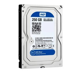 Western Digital HDD WD Blue 3.5inch / 250GB / 7200RPM PULLED Western Digital HDD WD Blue 3.5inch / 250GB / 7200RPM PULLED