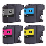 Pcman LC223 Tintenpatronen Set - Hausmarke für Brother