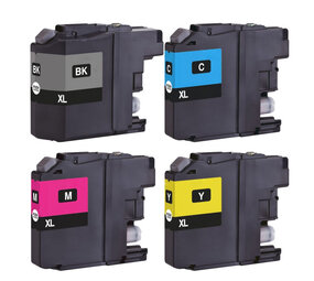 Merkloos LC223 inktcartridges set - huismerk voor Brother Merkloos LC223 inktcartridges set - huismerk voor Brother