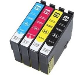 Merkloos 29XL inktcartridges set - huismerk voor Epson Merkloos 29XL inktcartridges set - huismerk voor Epson