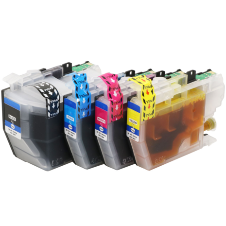 Pcman LC3219XL inktcartridges set- huismerk voor Brother