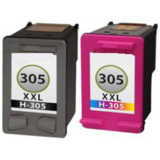 Pcman 3YM63AE 305XL alle kleuren inktcartridge - huismerk voor HP Pcman 3YM63AE 305XL alle kleuren inktcartridge - huismerk voor HP