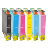 Merkloos T0807  inktcartridges set - huismerk voor Epson T0807