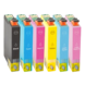 Merkloos T0807 inktcartridges set - huismerk voor Epson T0807