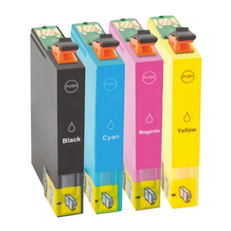 Merkloos T130 inktcartridges set - huismerk voor Epson Merkloos T130 inktcartridges set - huismerk voor Epson