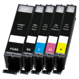 Pcman CLI-571 inktcartridges set - huismerk voor Canon Pcman CLI-571 inktcartridges set - huismerk voor Canon