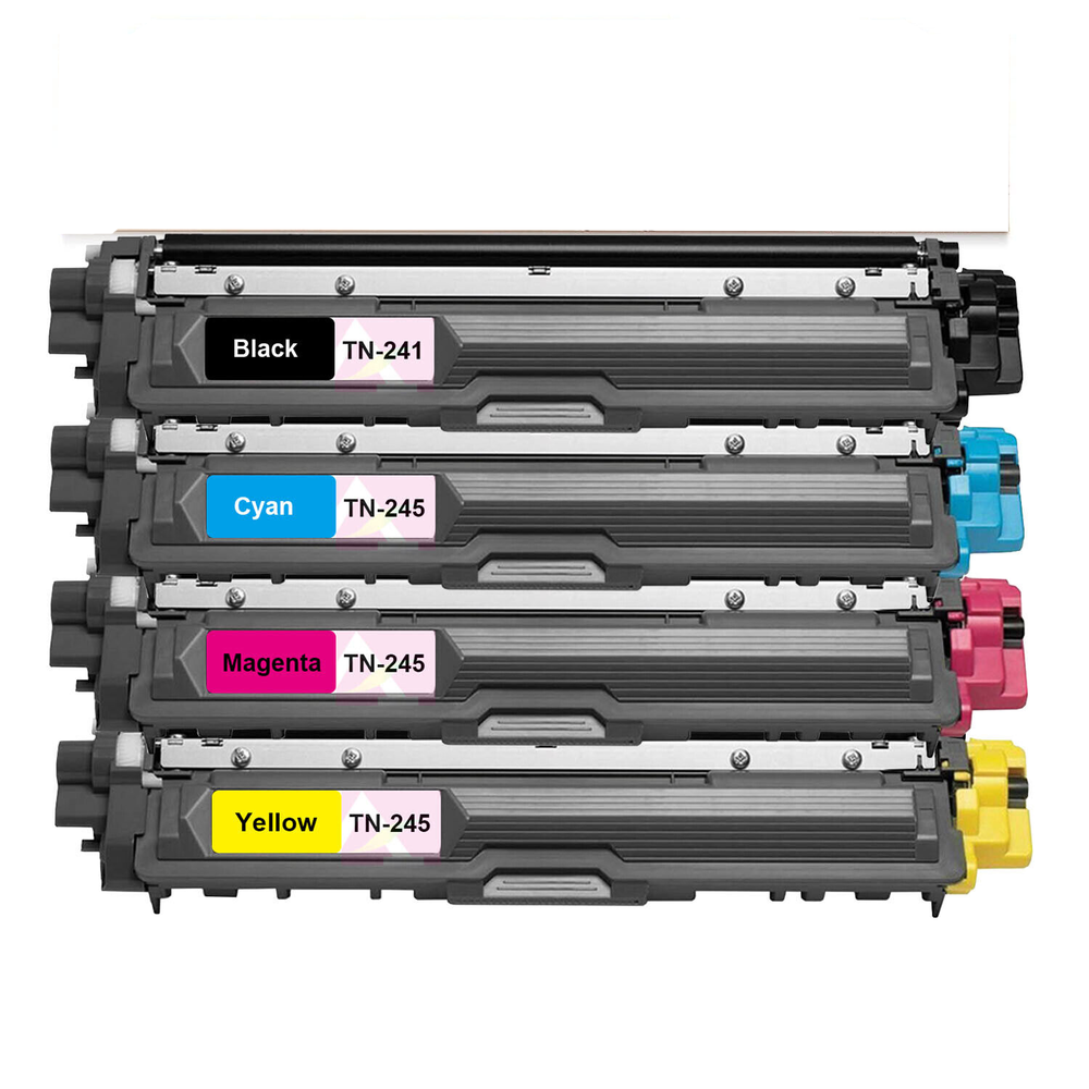Merkloos TN241 toner set - huismerk voor Brother Merkloos TN241 toner set - huismerk voor Brother