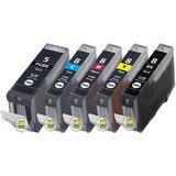 Pcman CLI8 inktcartridges set- huismerk voor Canon