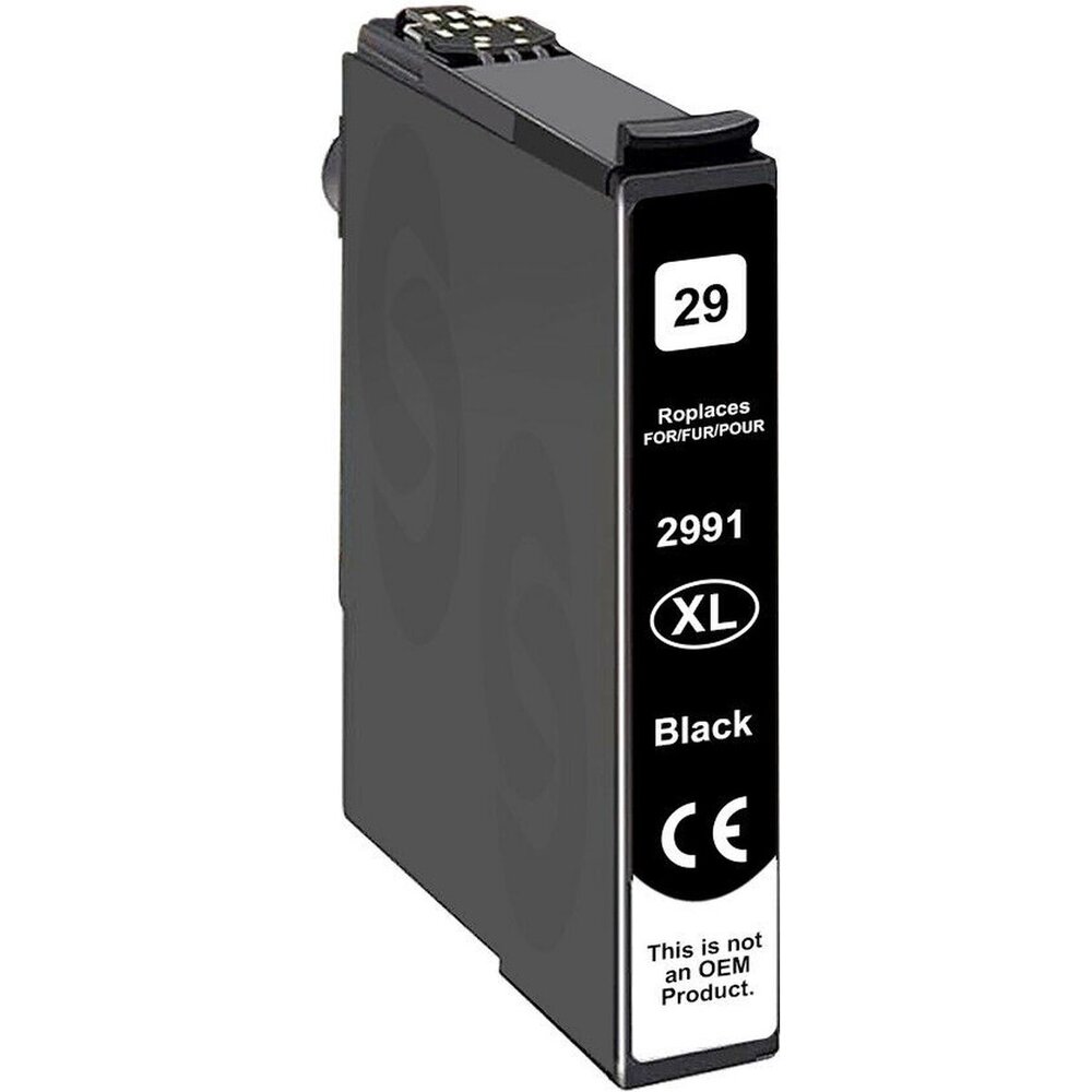 Merkloos 29XL - T2991 zwart inktcartridge - huismerk voor Epson