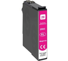 Merkloos 29XL - T2993 magenta inktcartridge - huismerk voor Epson