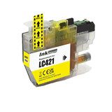 Pcman LC-421 Geel inktcartridge - Huismerk voor Brother