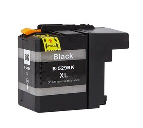 Pcman LC-529 Zwart inktcartridge - Huismerk voor Brother