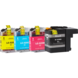 Merkloos LC-525 / LC-529 Multipack - Huismerk inktcartridges voor Brother Merkloos LC-525 / LC-529 Multipack - Huismerk inktcartridges voor Brother