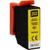 Merkloos C13T02H44010 / 202XL geel inktcartridge - huismerk voor Epson