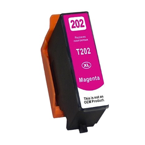 Merkloos C13T02H34010 / 202XL magenta inktcartridge - huismerk voor Epson Merkloos C13T02H34010 / 202XL magenta inktcartridge - huismerk voor Epson